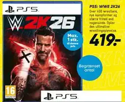 Bilka PS5: WWE 2K26 tilbud