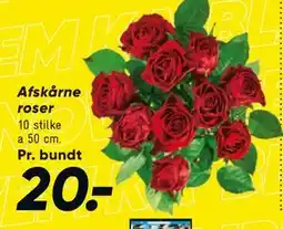 Bilka Afskårne roser tilbud