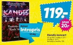 Bilka Kandis koncert tilbud