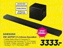 Bilka HW-QS710F 3.1.2 Atmos Soundbar tilbud