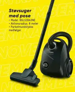 Bilka Støvsuger med pose tilbud