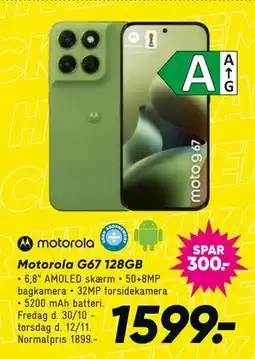 Bilka Motorola G67 128GB tilbud