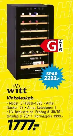 Bilka Vinkøleskab tilbud
