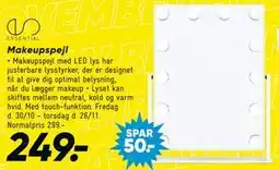 Bilka Makeupspejl tilbud