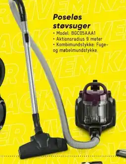 Bilka Poseløs støvsuger tilbud