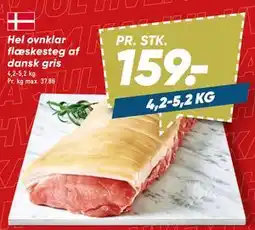 Bilka Hel ovnklar flæskesteg af dansk gris tilbud