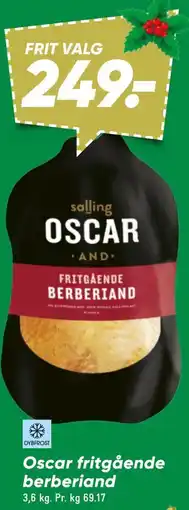 Bilka Oscar fritgående berberiand tilbud