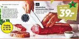 Bilka Håndskåret entrecote eller ribeye tilbud