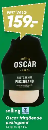 Bilka Oscar fritgående pekingand tilbud