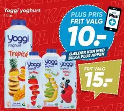 Bilka Yoggi yoghurt tilbud
