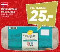 Bilka Dava danske frilandsæg tilbud