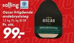Bilka Oscar fritgående andebryststeg tilbud
