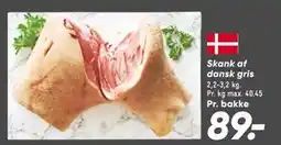 Bilka Skank af dansk gris tilbud