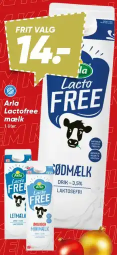 Bilka Arla Lactofree mælk tilbud