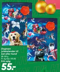 Bilka Dogman julekalender til kat eller hund tilbud