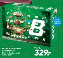 Bilka Faxe Kondi Booster julekalender tilbud