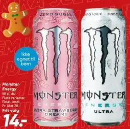 Bilka Monster Energy tilbud