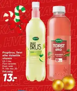 Bilka Frugtbrus, Tørst eller Valsølille vitamin tilbud