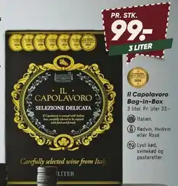 Bilka Il Capolavoro Bag-in-Box tilbud