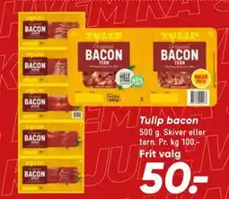 Bilka Tulip bacon tilbud