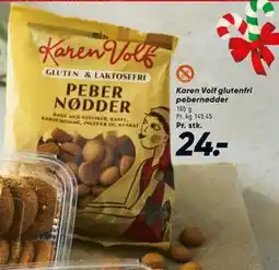 Bilka Karen Volf glutenfri pebernødder tilbud