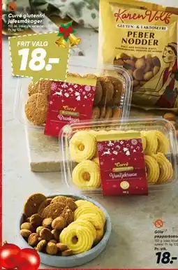 Bilka Curré glutenfri julesmåkager tilbud