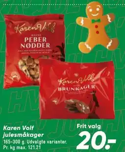 Bilka Karen Volf julesmåkager tilbud