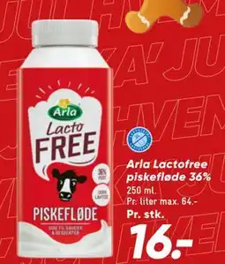 Bilka Arla Lactofree piskefløde 36% tilbud