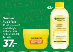 Bilka Garnier hudpleje tilbud