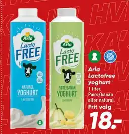 Bilka Arla Lactofree yoghurt tilbud