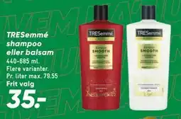 Bilka TRESemmé shampoo eller balsam tilbud