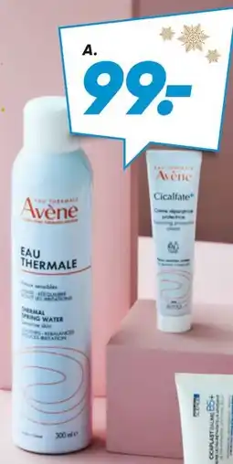 Bilka Avéne Cicalfate+ repairing protetive creme eller Thermal spring water tilbud