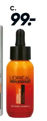 Bilka L’Oréal men expert energetic vitamin c shot serum tilbud