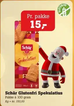 Poetzsch Padborg Schär Glutenfri Spekulatius tilbud