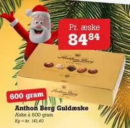Poetzsch Padborg Anthon Berg Guldæske tilbud