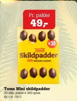 Poetzsch Padborg Toms Mini skildpadder tilbud
