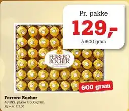 Poetzsch Padborg Ferrero Rocher tilbud