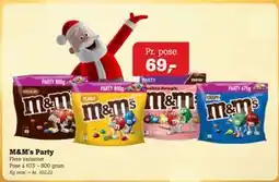 Poetzsch Padborg M&M's Party tilbud