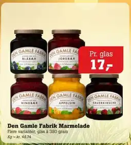 Poetzsch Padborg Den Gamle Fabrik Marmelade tilbud