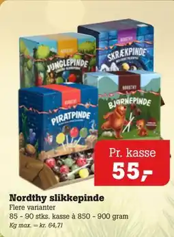 Poetzsch Padborg Nordthy slikkepinde tilbud