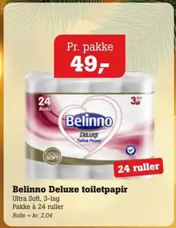 Poetzsch Padborg Belinno Deluxe toiletpapir tilbud
