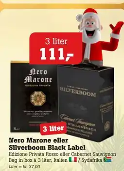 Poetzsch Padborg Nero Marone eller Silverboom Black Label tilbud