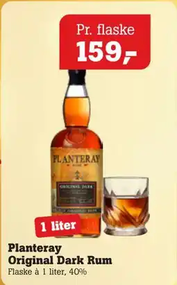 Poetzsch Padborg Planteray Original Dark Rum tilbud
