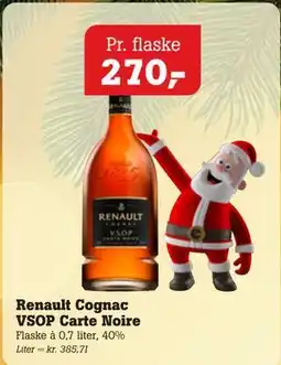 Poetzsch Padborg Renault Cognac VSOP Carte Noire tilbud