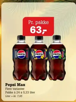 Poetzsch Padborg Pepsi Max tilbud
