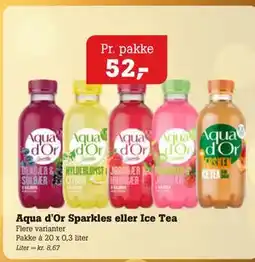 Poetzsch Padborg Aqua d'Or Sparkles eller Ice Tea tilbud