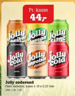 Poetzsch Padborg Jolly sodavand tilbud