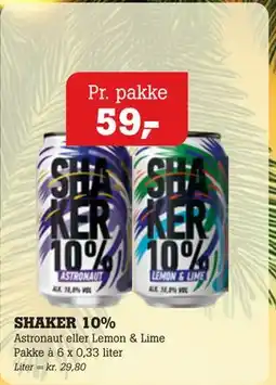 Poetzsch Padborg SHAKER 10% tilbud
