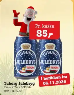 Poetzsch Padborg Tuborg Julebryg tilbud