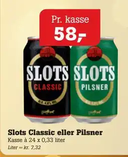 Poetzsch Padborg Slots Classic eller Pilsner tilbud